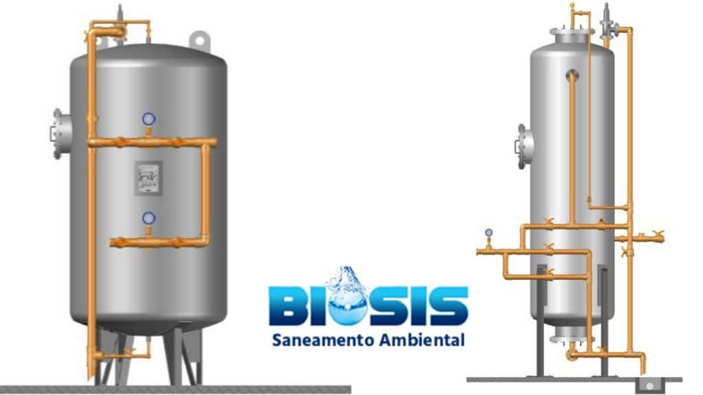 Filtro de Carvão Ativado Biosis Portal Tratamento de Água