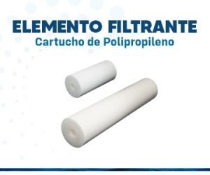 Banner Produtos - Elemento Filtrante Cartucho Polipropileno