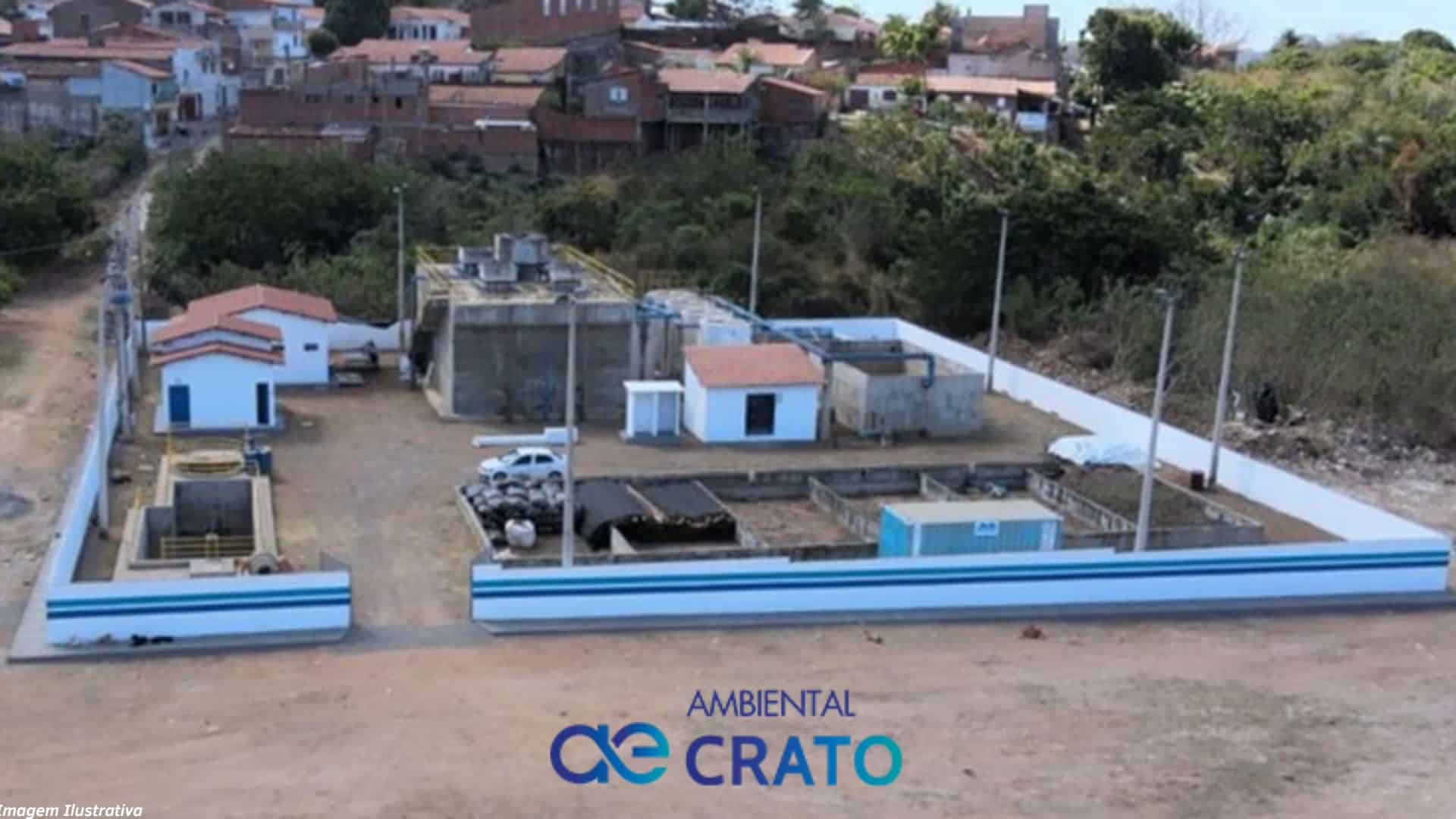 Aegea Esgoto Crato: A cidade do Crato, no Cariri, receberá obras e melhorias em esgotamento sanitário a serem executadas em apenas dois anos, expandindo  a cobertura de 3% para 50% da população