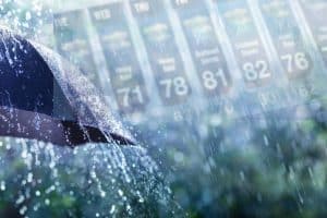 Como é calculada chance de chuva que serviços de meteorologia divulgam