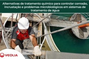 Alternativas de tratamento químico para controlar corrosão, incrustação e problemas microbiológicos em sistemas de tratamento de água