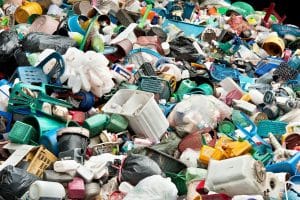 poluição plástica