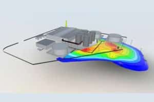 Case Cetrel: Investigaçāo de Alta Resoluçāo de Modelagem 3D na Identificaçāo de Centro de Massa e Zonas de Armazenamento de Contaminantes Voláteis