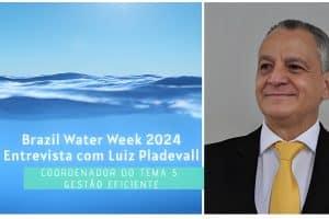 Brazil Water Week 2024 leia entrevista com Luiz Pladevall, coordenador do Tema 5 “Gestão Eficiente”