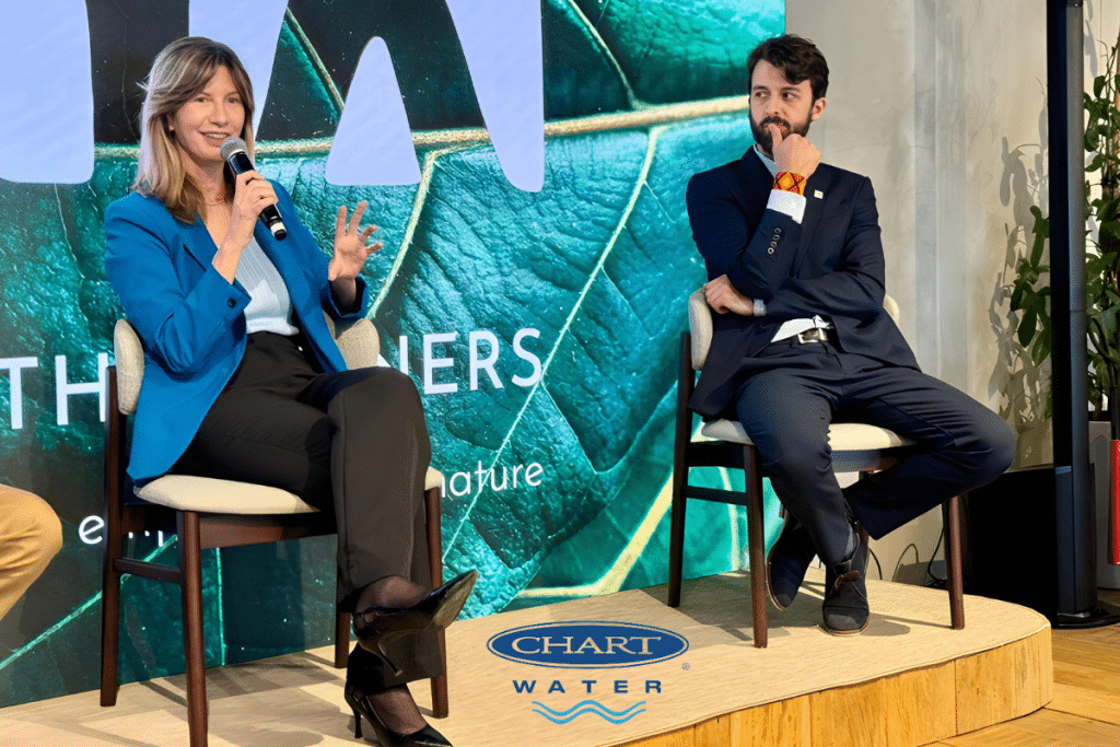 Paula Vilela Apresenta Soluções da ChartWater em Evento da AYA