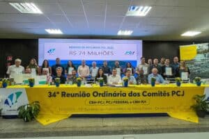 Comitês PCJ aprovam R$ 235 milhões em investimentos federais até 2030