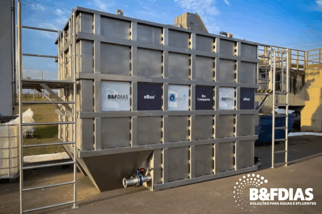 MBBR O coração da eBox conheça os processos empregados na solução compacta definitiva para tratamento de esgoto B&F Dias