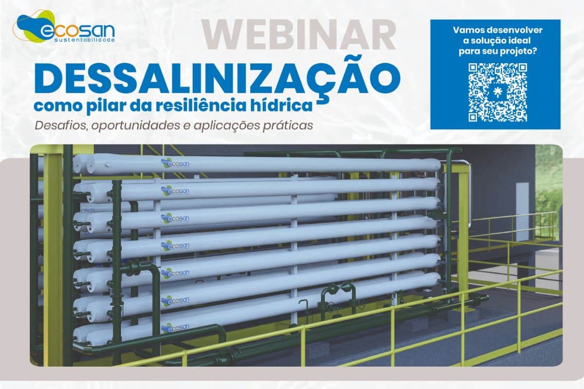 Dessalinização como Pilar da Resiliência Hídrica Webinar ECOSAN 2026