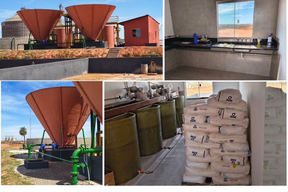 Sistemas de Tratamento de Água em Confinamentos Engenharia Aplicada ao Ganho de Peso de Bovinos.