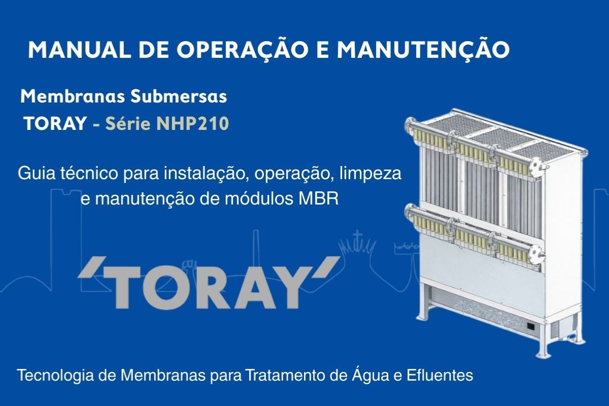 Manual de Operação e Manutenção do Módulo de Membrana Submersa Toray Série NHP210