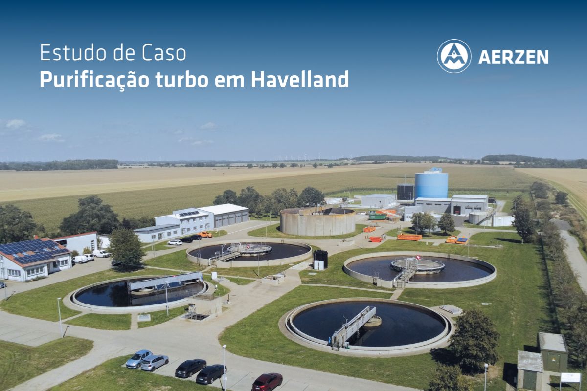 Tecnologia turbo reduz consumo energético em ETE AERZEN