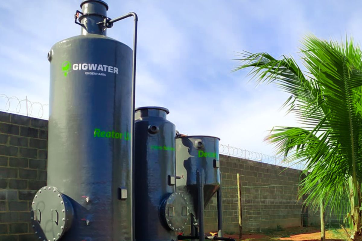 Estação de Tratamento de Efluentes Compacta GIGWATER