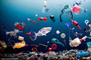 Poluição dos oceanos começa nos rios e efluentes