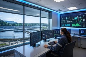 Inteligência Artificial nas ETAs e ETEs como a IA está transformando operação, eficiência e gestão do saneamento