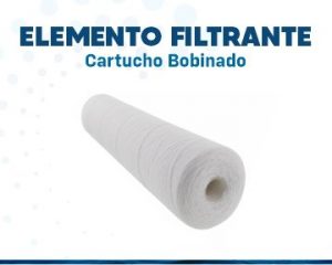 Elemento Filtrante Cartucho Bobinado