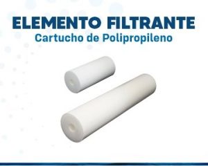 Banner Produtos - Elemento Filtrante Cartucho Polipropileno